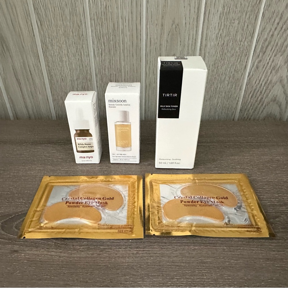 TIRTIR Milk Skin Toner ma:nayo Bifidq Biome Mixsoon Essence